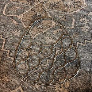 Silver Metal Scarf Hanger